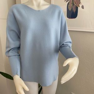 Vila Milano Blue Sweater